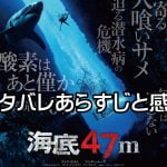 映画「海底47m」ネタバレあらすじ結末と感想・評価【無料フル動画】